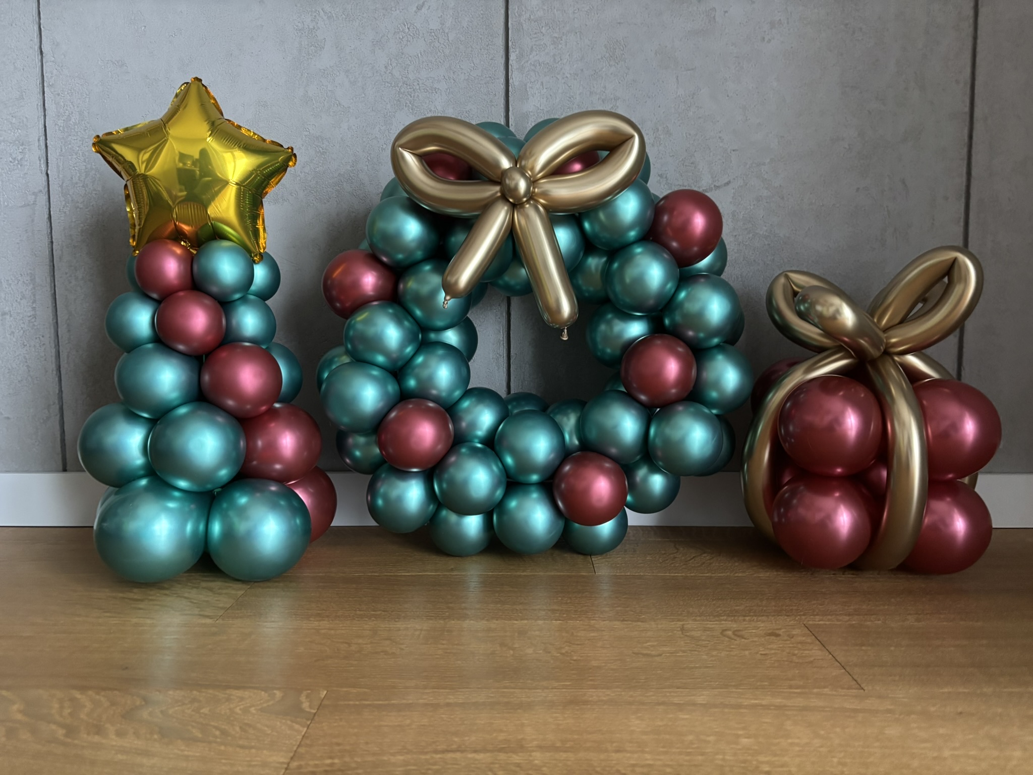 Balonowe dekoracje na Święta Bożego Narodzenia w 15min 🎁🎄🎈